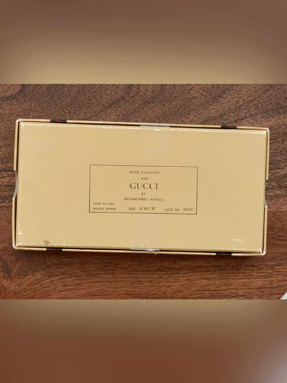 GUCCI Vintage Marina Interlocking G Gold Tone Bag Charm/Keychain w/Box - Picture 11 of 11